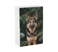 German Shepherd Cigarette Case Hard Shell, Portable & Waterproof Cigarette Box for Men & Women
