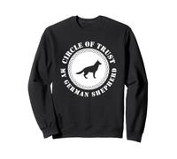 German Shepherd Circle of Trust GSD Dog Lover Mom Owner Sweatshirt