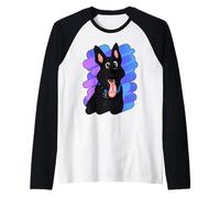 German Shepherd Club Zion Number 12 Raglan Baseball Tee