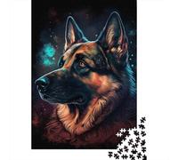 German Shepherd Dog_2, Adult Puzzle, 1000 Pieces, 70x50cm/1000pcs