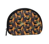 German Shepherd Dog(A) Coin Purse, Cute Mini Coin Purse for Women, Small Change Purse Coin Pouch