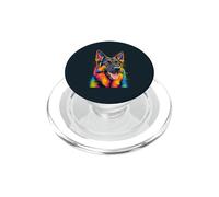 German Shepherd Dog Art PopSockets PopGrip for MagSafe