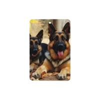 German Shepherd Dog Car Air Fresheners 6 Pcs, Funny Hanging Car Air Fresheners Cute Long Lasting Scented Mirror Hanging Decoration Ornaments Gift Interior Decor Accessories For Men Women