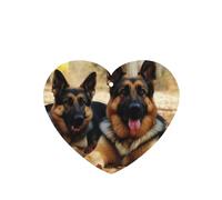 German Shepherd Dog Car Air Fresheners 6 Pcs, Funny Hanging Car Air Fresheners Cute Long Lasting Scented Mirror Hanging Decoration Ornaments Gift Interior Decor Accessories For Men Women