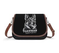 German Shepherd Dog Crossbody Bag Messenger Purse
