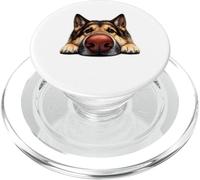 German Shepherd Dog Face Selfie Meme Trendy Cute Dogs Lover PopSockets PopGrip for MagSafe