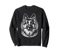 German Shepherd Dog GSD Germ G-Shep Shep Sheppy Graphic Sweatshirt