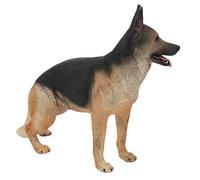 German Shepherd Dog Highly Simulation Model Ornament for Home Decoration, PVC Material, 1 Dog Model, for Family Present (853)