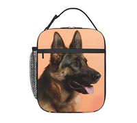German Shepherd Dog Insulated Lunch Bag Lunch Box Lunch Tote Cooler Reusable Lunch Pail Outdoors Meal Bag For Women Men