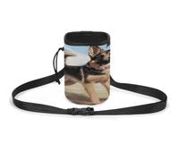 German Shepherd Dog Lovers Dog Fanny Pack Treat Pouch Sling Bag
