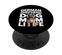 German Shepherd Dog Mom Life PopSockets Adhesive PopGrip