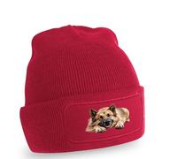 German Shepherd Dog Relaxed Smile Beanie Unisex German Shepherd Dog Lovers Pet Owners Birthday Gift For Him And Her O/S