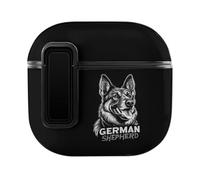 German Shepherd Dog Slim Compatible with Airpods 4 Case Protective Hard Cover Skin