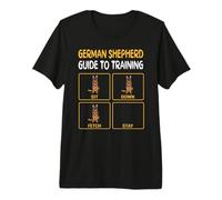 German Shepherd Dog Training Guide Premium T-Shirt