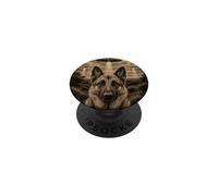 German Shepherd Dog UFO Alien Abduction Case File 74-1967 PopSockets Adhesive PopGrip