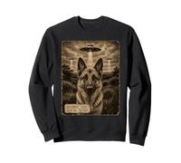 German Shepherd Dog UFO Alien Abduction Case File 74-1967 Sweatshirt