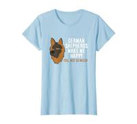 German Shepherd Dogs Make Me Happy German Shepherd Lover T-Shirt