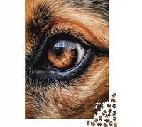 German Shepherd Eye 1000 Piece Jigsaw, 70x50cm/1000pcs