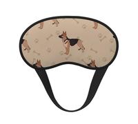 German Shepherd Foot Prints, Full Eye Covers Light Blocking Eye Masks Blackout Sleep Eye Muffs
