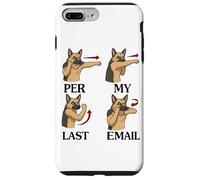 German Shepherd Funny Per My Last Email Office Work Humor Case for iPhone 7 Plus/8 Plus