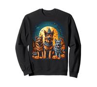 German Shepherd Halloween Sweatshirt