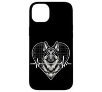 German Shepherd Heartbeat Case for iPhone 14 Plus