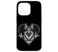 German Shepherd Heartbeat Case for iPhone 14 Pro Max