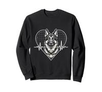 German Shepherd Heartbeat Sweatshirt