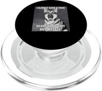German Shepherd I Almost Gave A Fuck Funny Dog Meme PopSockets PopGrip for MagSafe