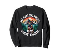 German Shepherd Is My Spirit Animal, Dog Owner Sweatshirt