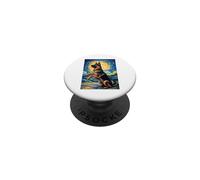 German Shepherd Japanese Van Gogh Dogs German Shepherd PopSockets Adhesive PopGrip