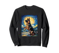 German Shepherd Japanese Van Gogh Dogs German Shepherd Sweatshirt