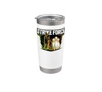 German Shepherd K9 Bowling Strike Force Stainless Steel Insulated Tumbler