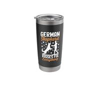 German Shepherd Kisses Fix Everything Stainless Steel Insulated Tumbler