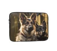 German Shepherd Laptop Bag 13 inch Business Briefcase Gifts for Men Women Water Resistant Laptop Sleeve Carry On Laptop Case Shockproof Protective Computer Bag Notebook Case