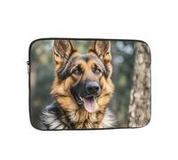 German Shepherd Laptop Case 15 inch, Shockproof Protective Computer Sleeve Cover Water Resistant Laptop Bag Carrying Tablet Cover Briefcase Handbags Gifts for Men Women