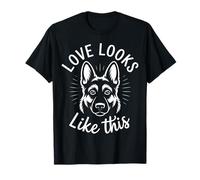 German Shepherd Love Looks Like This Dog Dogs Pet T-Shirt