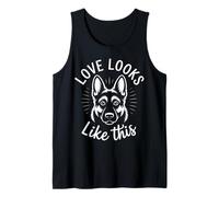 German Shepherd Love Looks Like This Dog Dogs Pet Tank Top