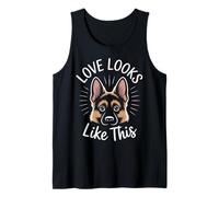 German Shepherd Love Looks Like This Dog Dogs Pet Tank Top