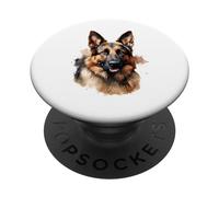 German Shepherd Lovers Design Pop Art German Shepherd Dog PopSockets Swappable PopGrip