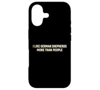 German Shepherd Loyal To A Fault Shepherd Trending Joke Case for iPhone 17