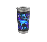 German Shepherd Mama Shepherd Dog Lover Mother's Day Stainless Steel Insulated Tumbler