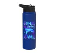 German Shepherd Mama Shepherd Dog Lover Mother's Day Stainless Steel Insulated Water Bottle