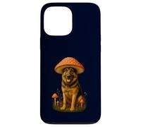 German Shepherd Mushroom Hat Funny Amanita Muscaria Case for iPhone 13 Pro Max