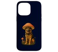 German Shepherd Mushroom Hat Funny Amanita Muscaria Case for iPhone 14 Pro Max