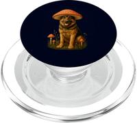 German Shepherd Mushroom Hat Funny Amanita Muscaria PopSockets PopGrip for MagSafe