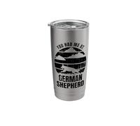 German Shepherd Owner Saying Alsatian Stainless Steel Insulated Tumbler