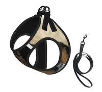 German Shepherd,Pet Harness,Adjustable Reflective Dog Harness,Pet Leash Vest,S
