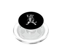 German Shepherd Punk Rock Music Mohawk Dog Lover PopSockets PopGrip for MagSafe