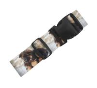 German Shepherd Puppy, Adjustable Luggage Straps for Suitcases Packing Belts Travel Accessories